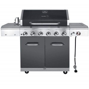 6-Burner Deluxe Gas Grill Side Burner Review