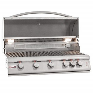 Blaze 40 Inch 5-Burner LTE Gas Grill with Rear Burner and Built-in Lighting System Review