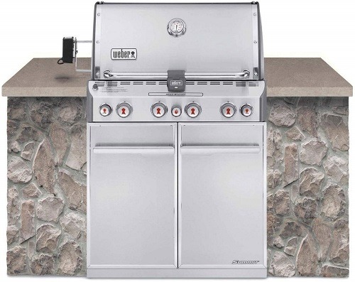 Built-In Drop-In Gas Grill