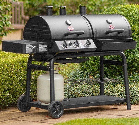 Char-Griller Duo Gas-and-Charcoal Grill