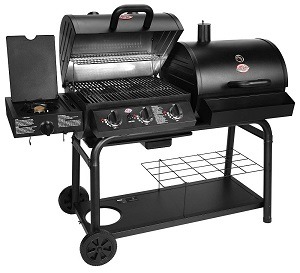 Char-Griller gas and charcoal grill