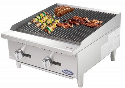 CookRite ATCB-24 Lava Rock Indoor  Gas Grill review