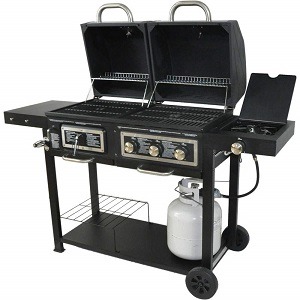 Dual Fuel Combination CharcoalGas Grill review