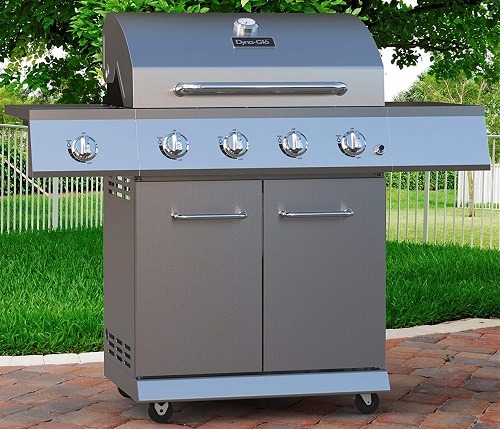 Dyna-Glo 4 Burner Stainless LP Gas Grill review