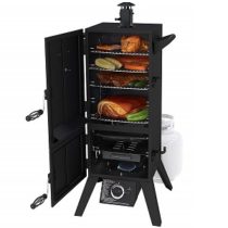 Gas Propane Grill Dyna-Glo DGY784BDP Vertical LP Gas Smoker review