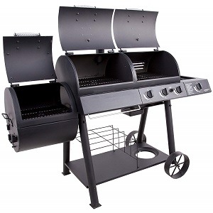 Oklahoma Joe's CharcoalLP GasSmoker Combo review