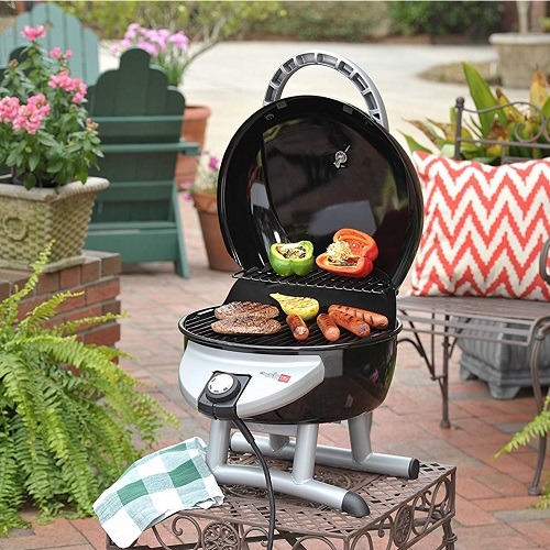 Round Patio Gas Grill