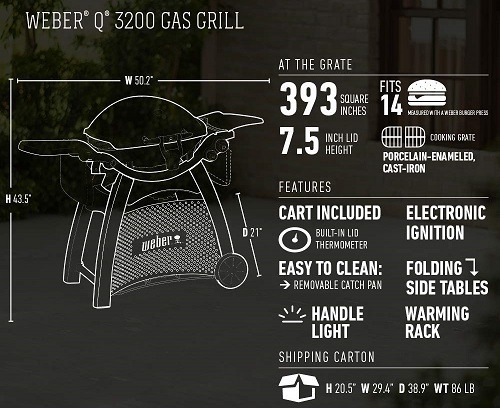 Weber Q3200 Liquid Propane Grill review