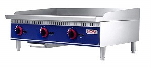 commercial gas flat griddle