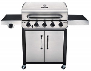 Char-Broil 5 Burner Gas Grill With Sear Burner