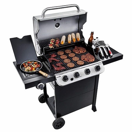 Char-Broil Gas Grill With Side Burner