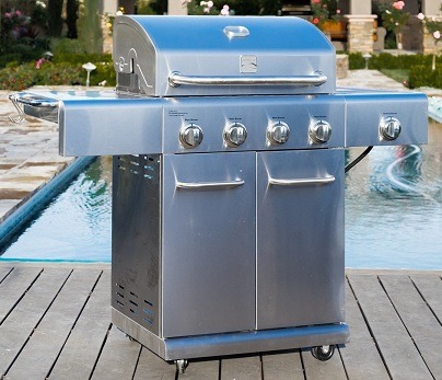 Kenmore 4-burner Stainless steel Gas Grill