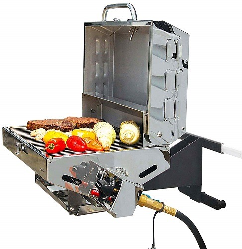 RV Gas Grill Quick Connect