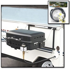 RV Mounted Gas Grill